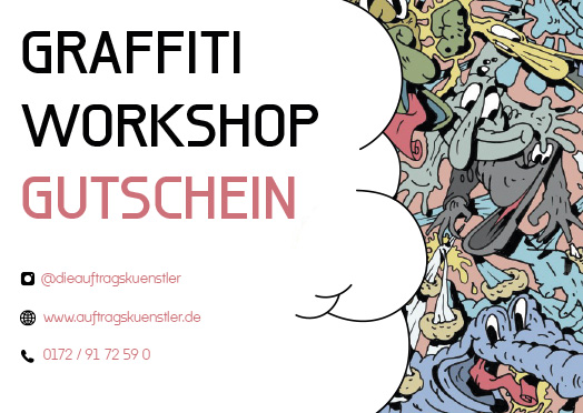 Graffiti Gutschein Workshop