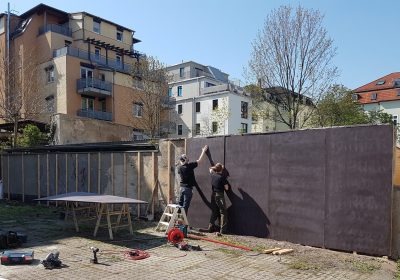 LVA Anbringung der Platten